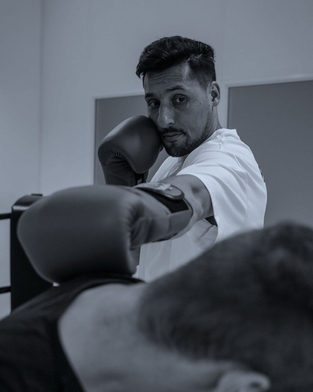 Halim Msellemi in de ring